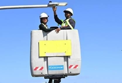 Spotlight on streetlights remains as 12 000 repaired in June