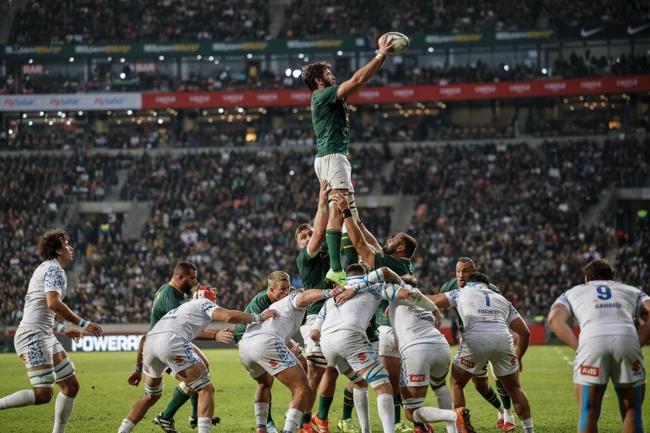 Ruan Nortjé embraces innovative tactics in Springboks' victory over Italy