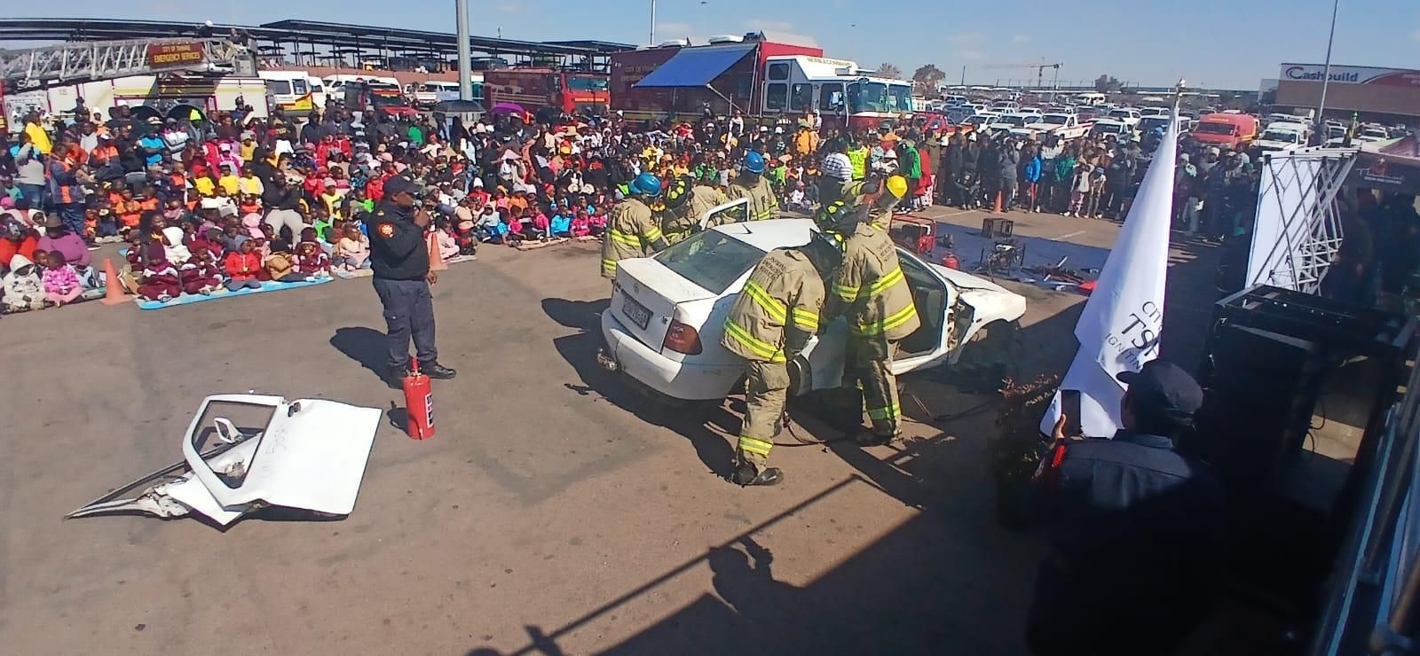 Tshwane's Emergency Services celebrate Youth Month with fire safety campaign