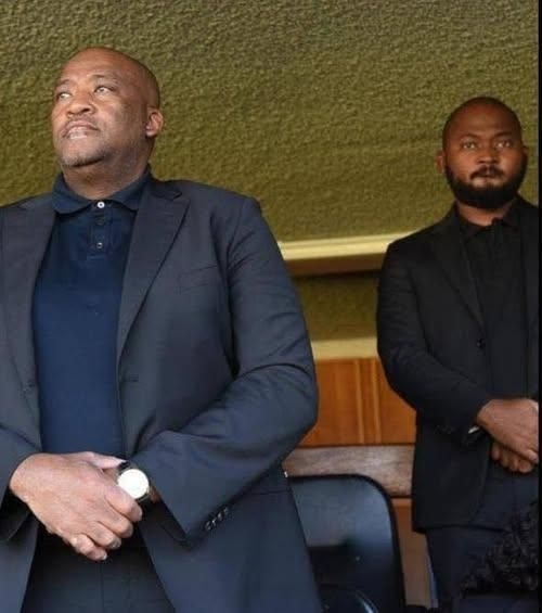 Sports Minister Gayton McKenzie pays tribute to his son Calvin Le John for purchasing Siwelele FC