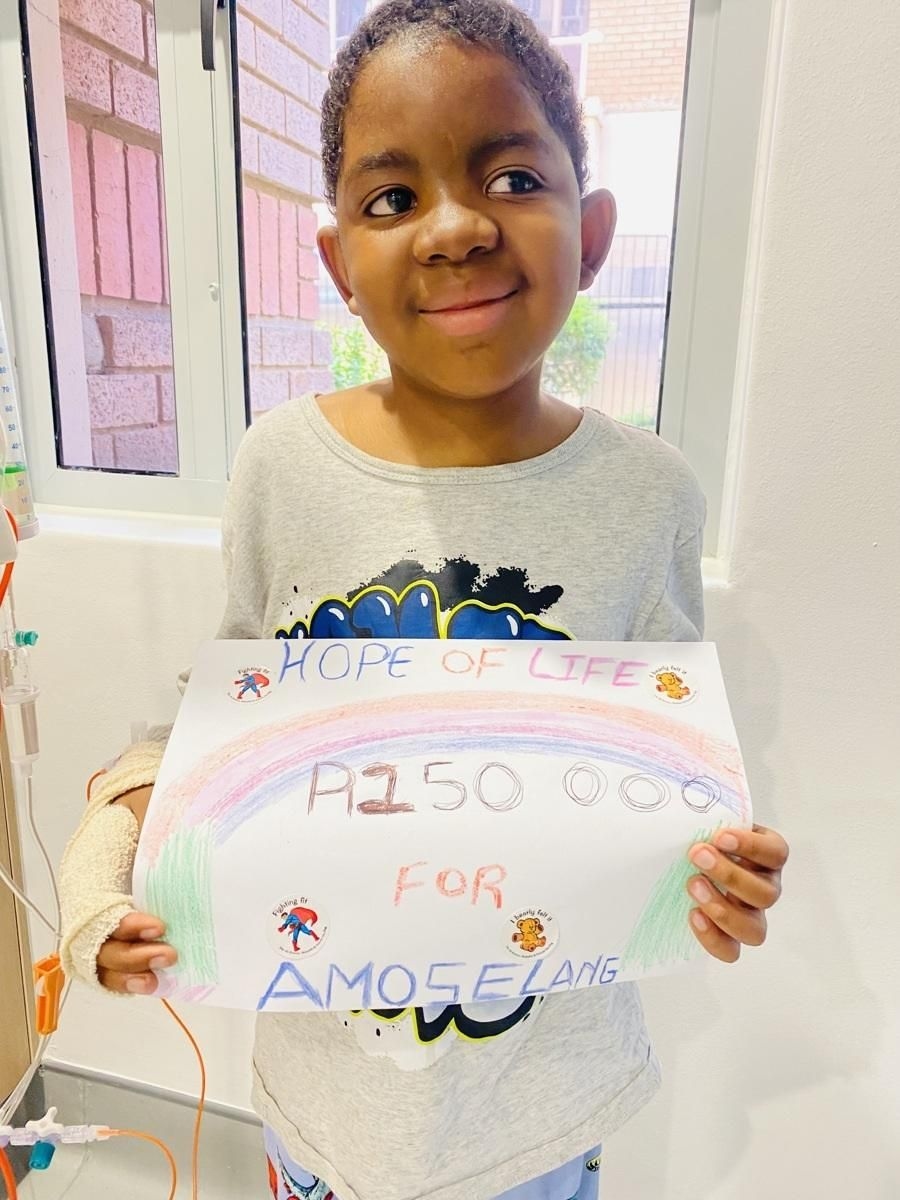 Annah Kgobe's fight for her son Amogelang's life amid leukemia battle
