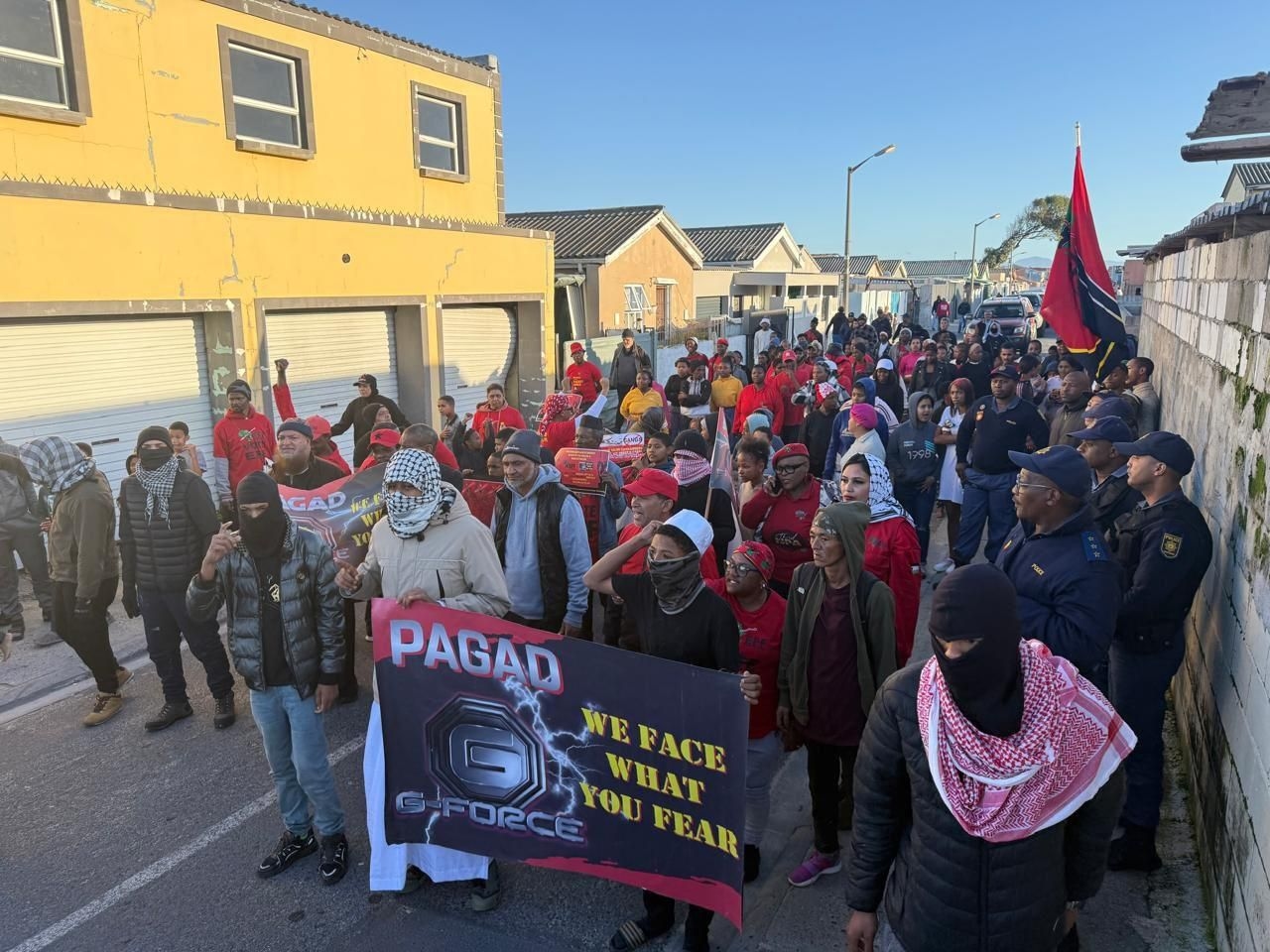 Mitchells Plain community rallies against gang violence and police inaction