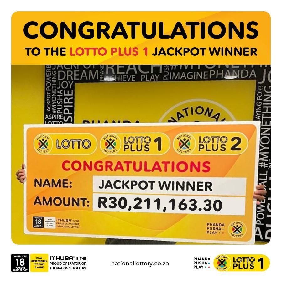 Retired Cape Town mom bags R30million Lotto Plus jackpot