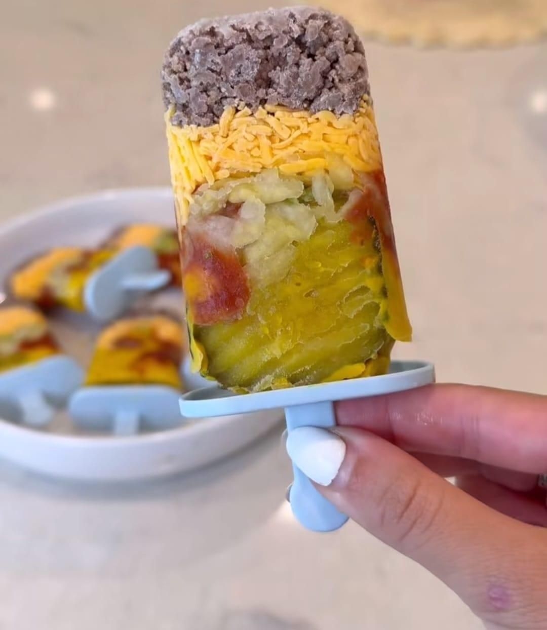 Would you bite? Burger popsicles divide the internet with bizarre summer trend