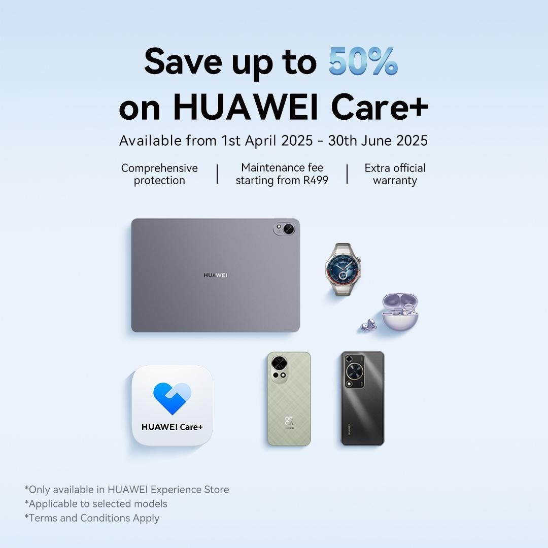 Take the Stress Out of Tech Mishaps with HUAWEI Care+