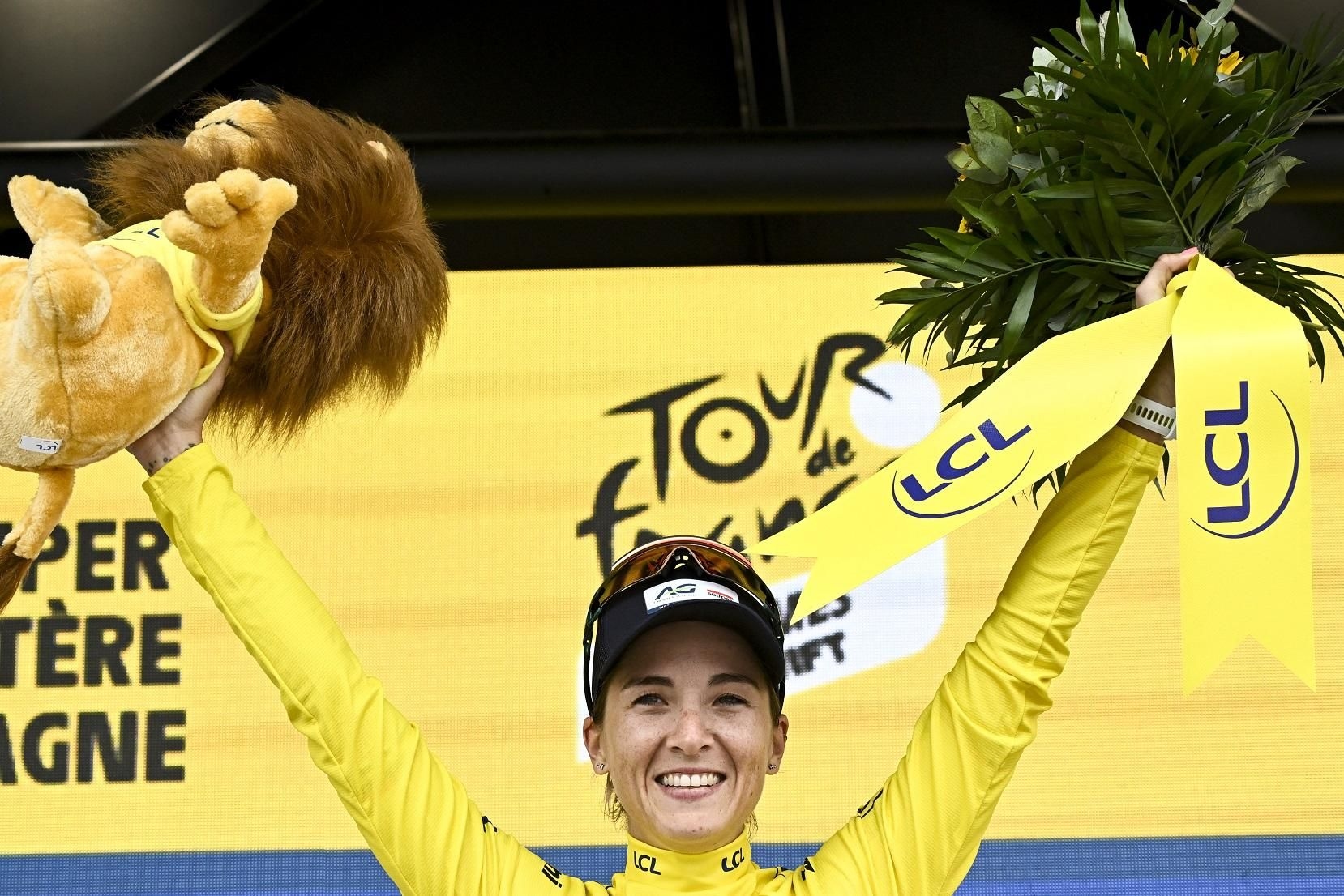 Mauritius' Kim Le Court-Pienaar makes history for Africa at women's Tour de France
