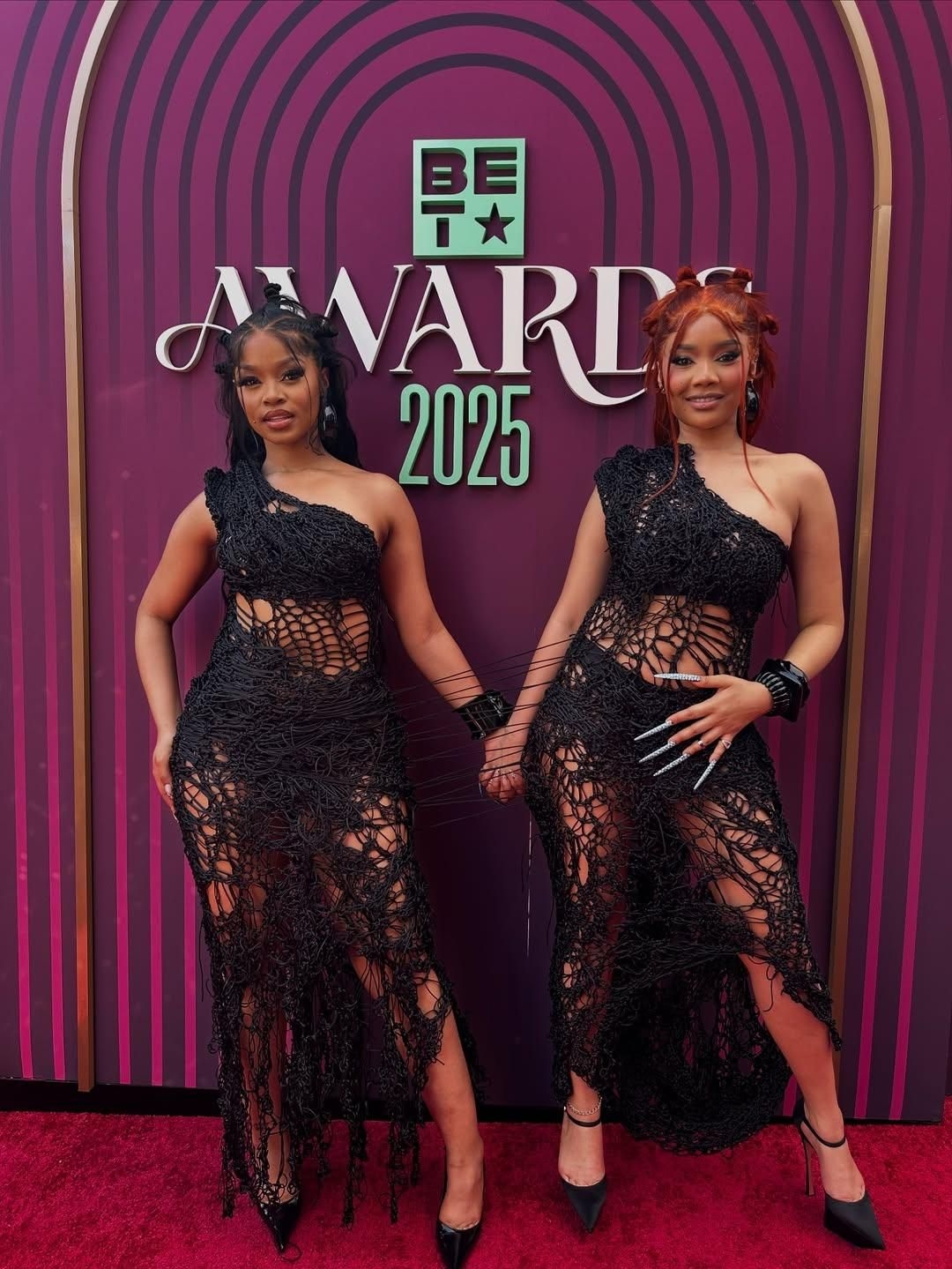 TxC receives a hero's welcome after their win at the 2025 BET Awards