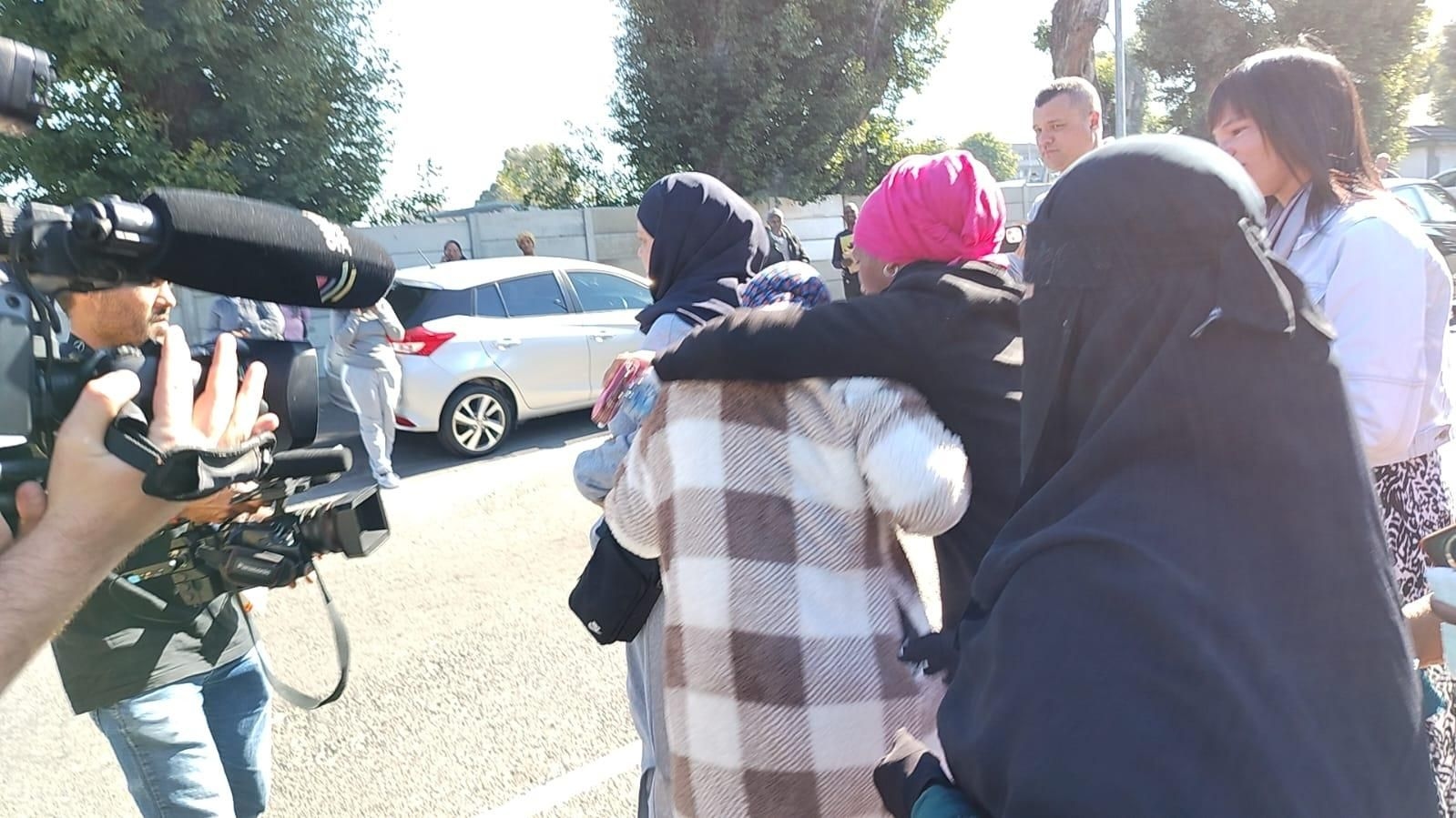 Watch: Family and friends rejoice as accused baby snatcher granted R4,000 bail