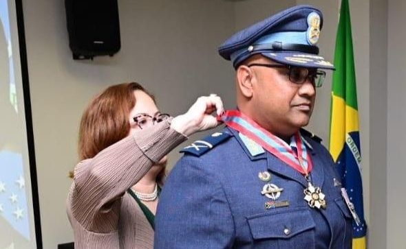 Brigadier-General Chetty's heroic actions earn prestigious Brazilian medals