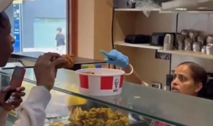 Outrage after man eats KFC chicken inside vegetarian Iskcon restaurant