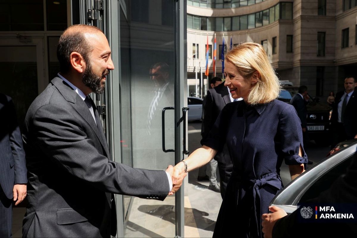 "EU to support Armenia in this critical moment": Kaja Kallas visits Yerevan
