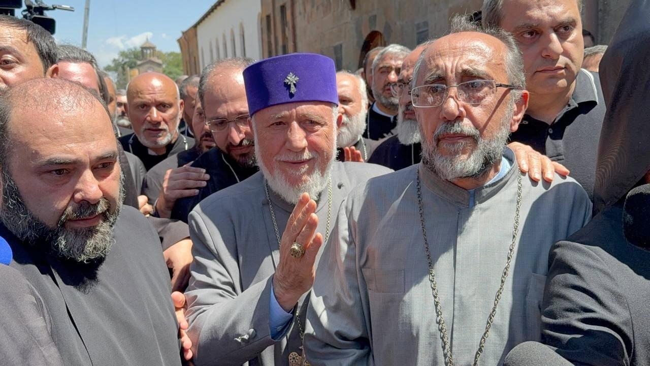 Archbishop's diary and attempted coup in Armenia