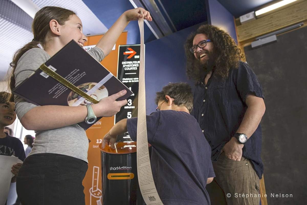 Short Story Dispensers to Appear Around Japan; Creating Unexpected Encounters with Stories