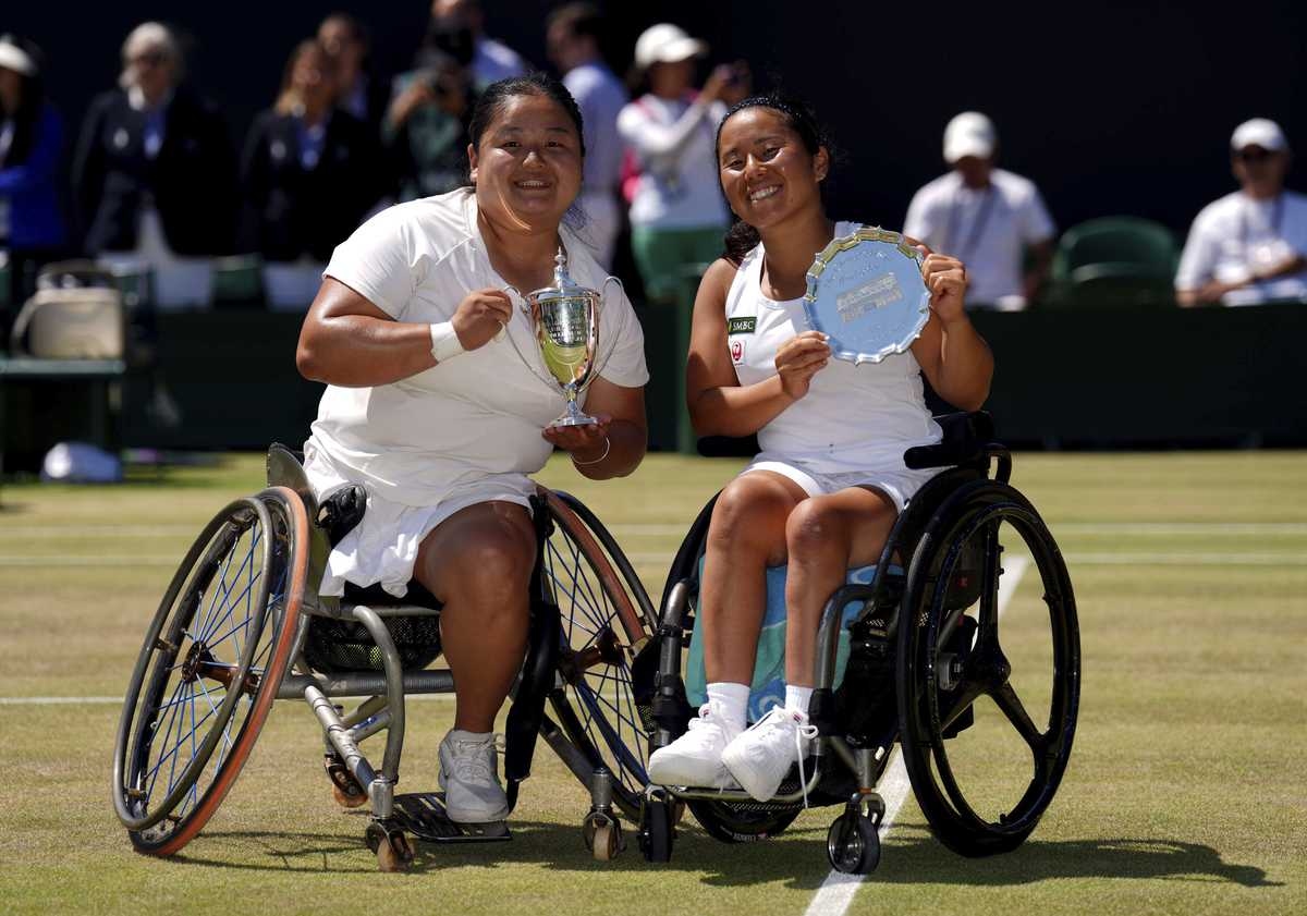 Yui Kamiji Loses to Wang Ziying of China in Women's Wheelchair Singles at Wimbledon