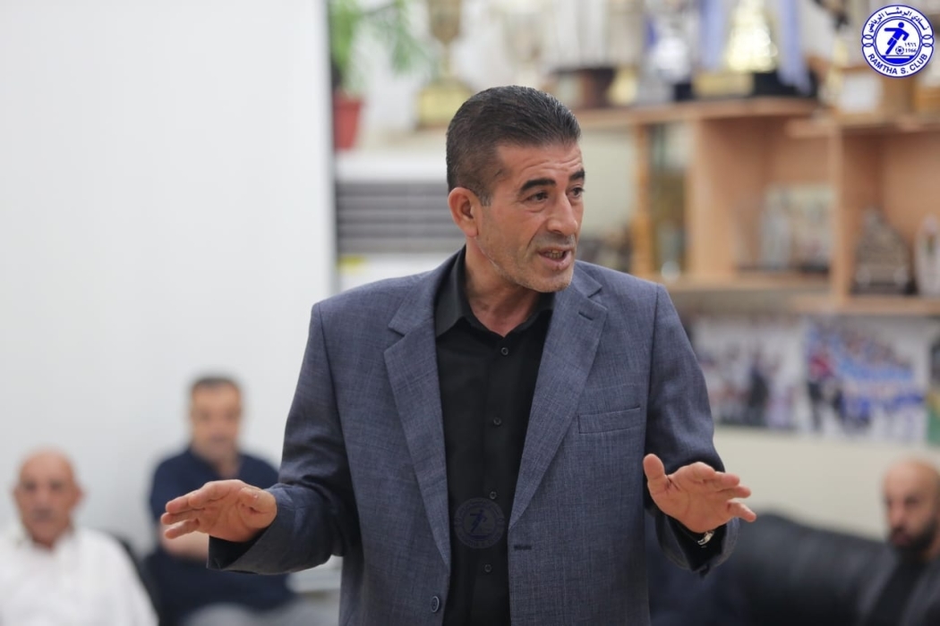 الزعبي: ديون نادي الرمثا "بلاء" والاتحاد يستهدف النادي