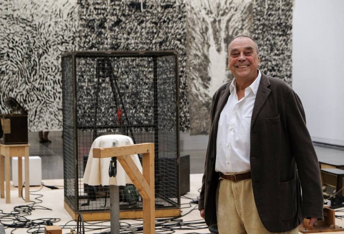 German artist who 'painted with nails', Guenther Uecker, dead at 95