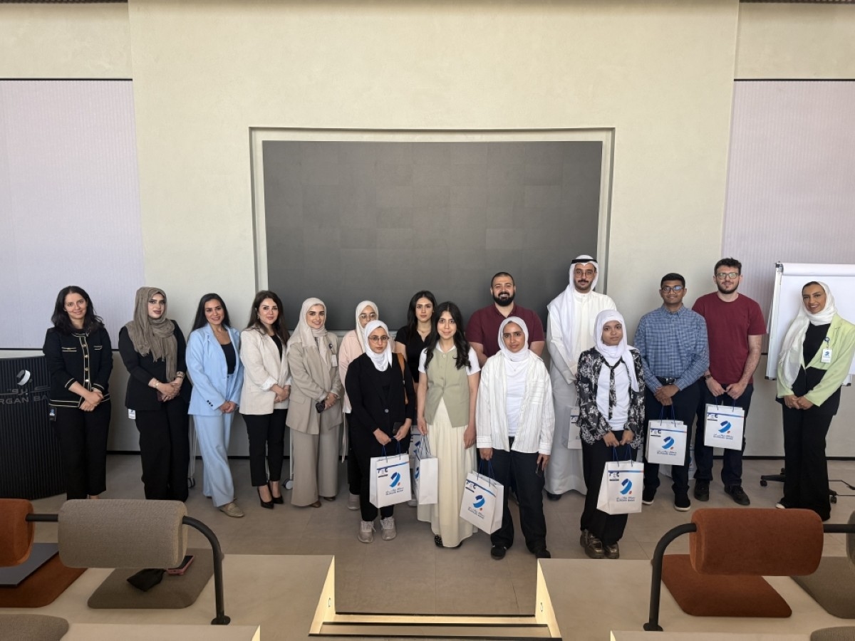 Burgan Bank hosts AUK students, nurtures young Kuwaiti talents