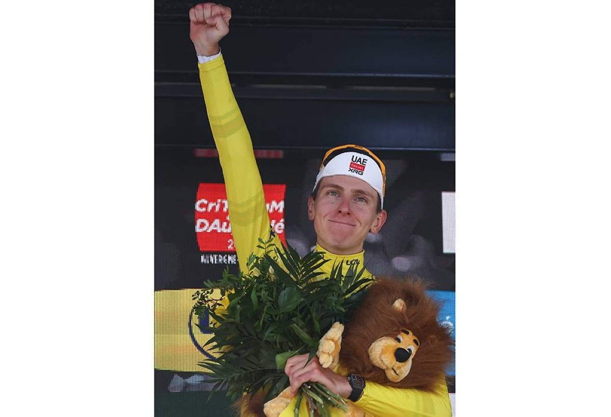 Pogacar wins first Dauphine ahead of Tour de France