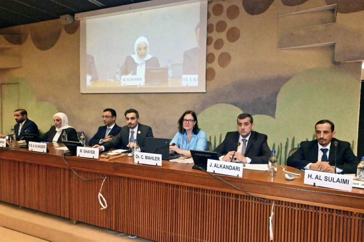 Kuwait showcases elder care model at UN forum