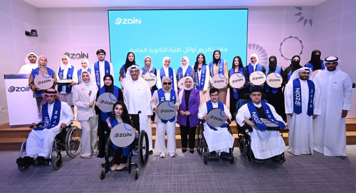 Zain celebrates Kuwait's promising talents at annual top students honoring ceremony