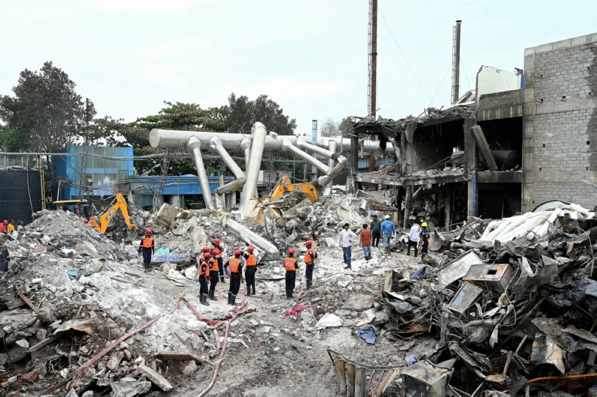 India chemical factory blast toll rises to 36