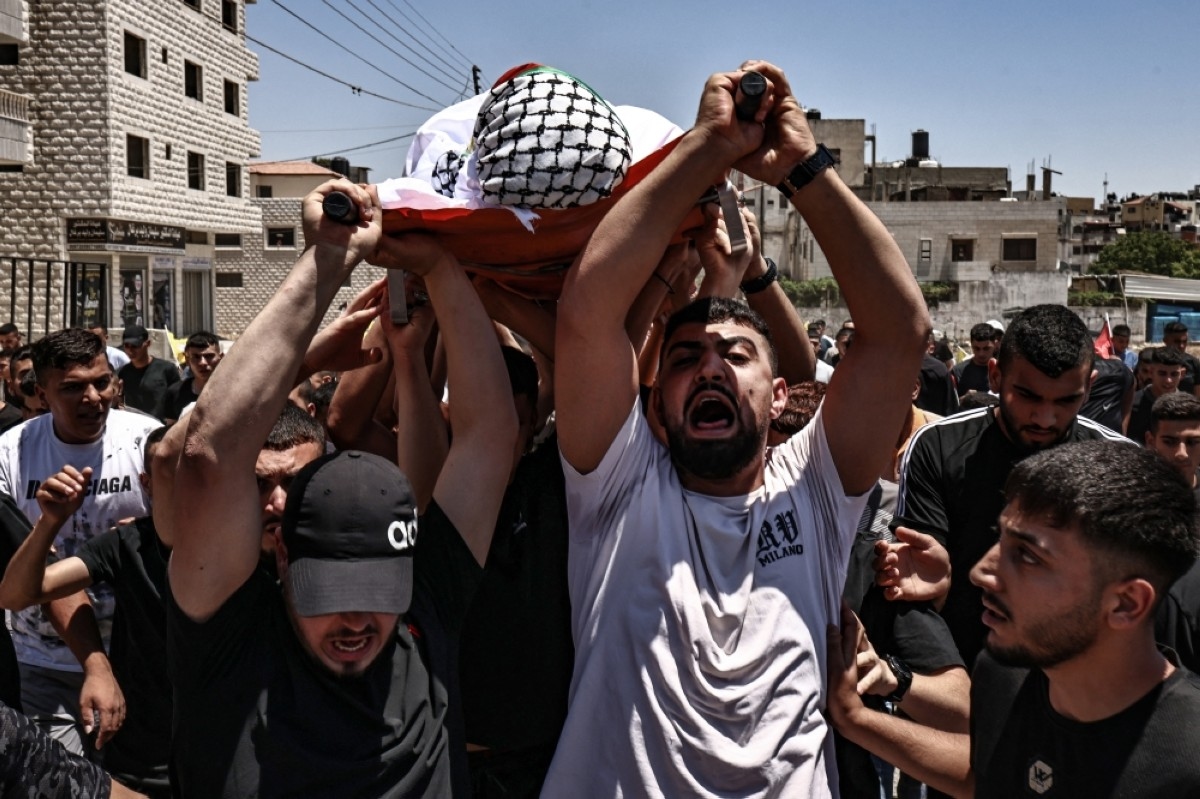 Displaced West Bank residents protest army demolitions