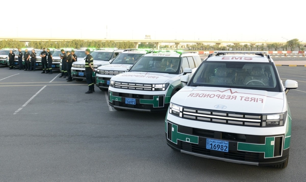 Kuwait unveils ‘First Responder' medical fleet