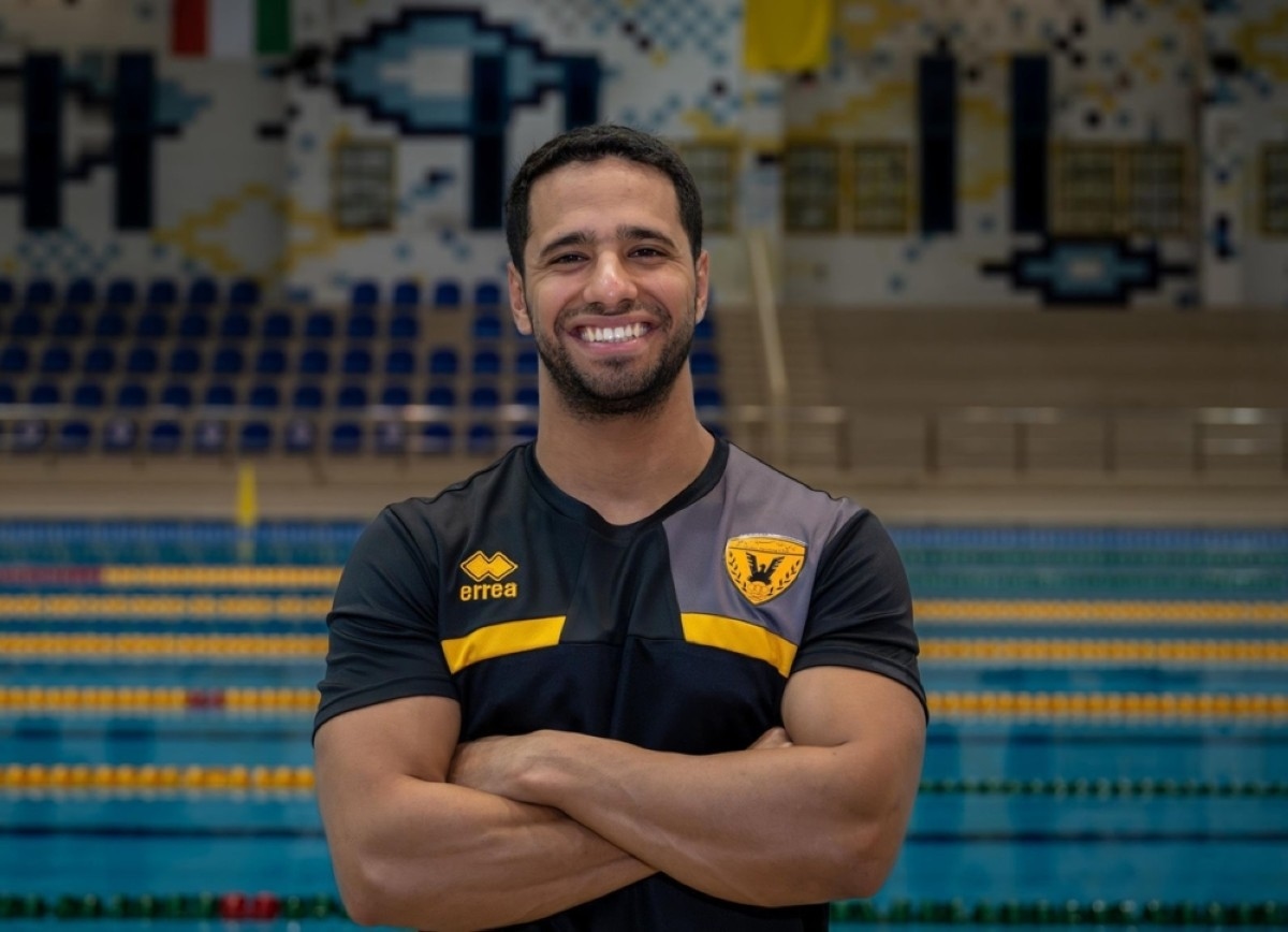 Another record for Kuwaiti swimmer as he wins gold in Jordan