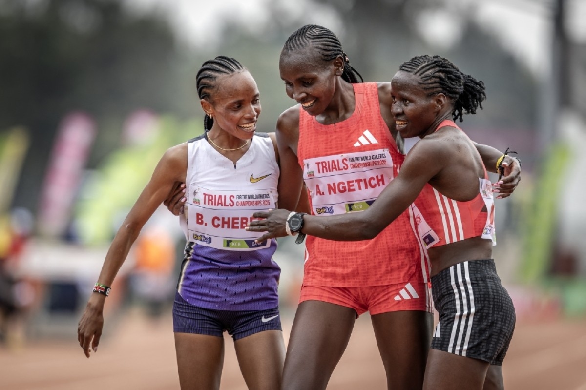 Chepngetich books world championships slot with upset win