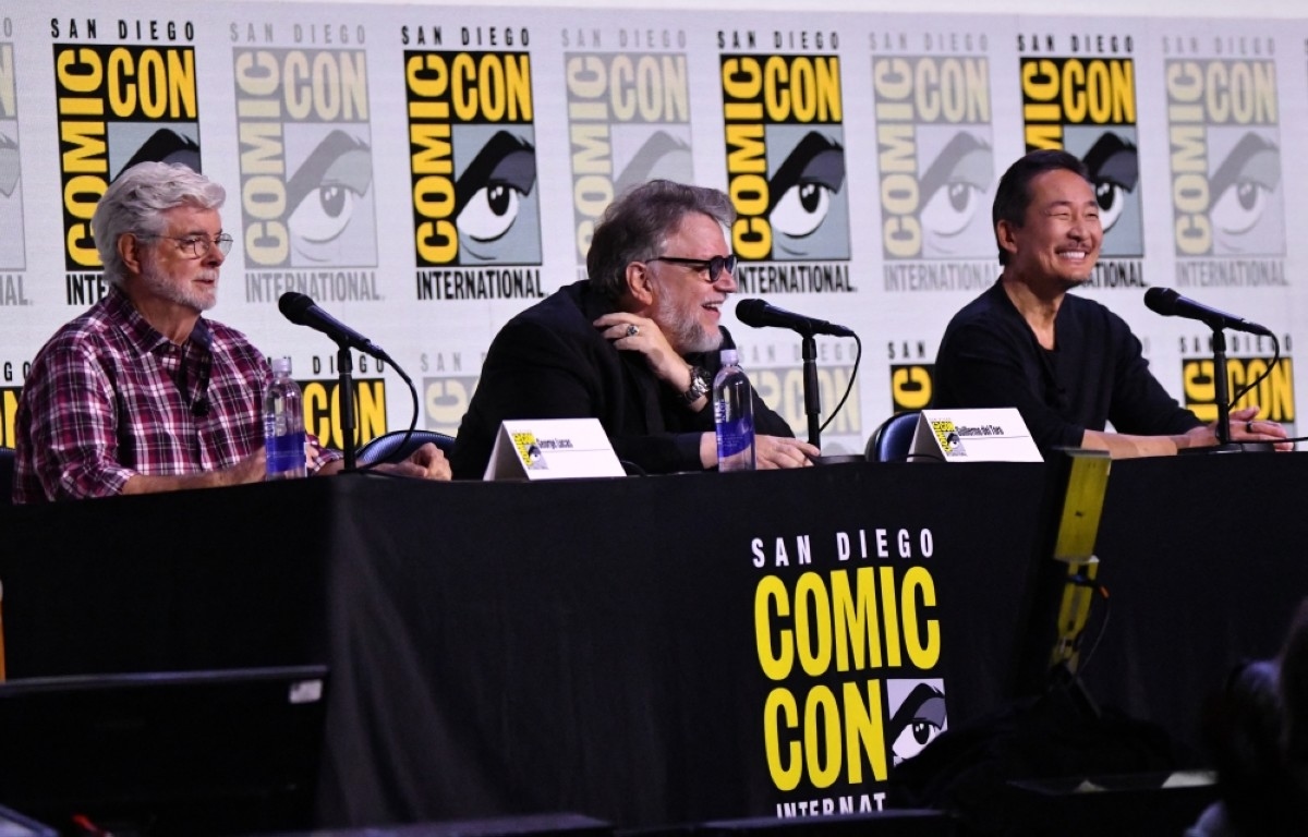 George Lucas brings the force to Comic-Con in historic first visit