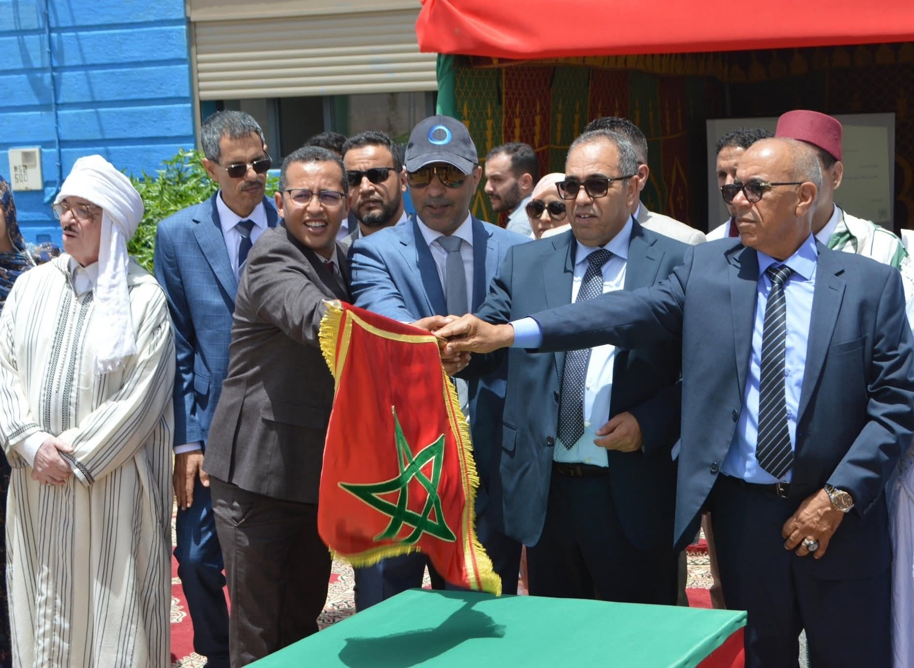 مشاريع تعزز التنمية القروية والحضرية بطرفاية بمناسبة عيد العرش المجيد