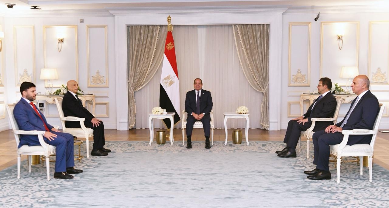 El-Sisi hosts Libyan HoR Speaker, stresses need for comprehensive political settlement