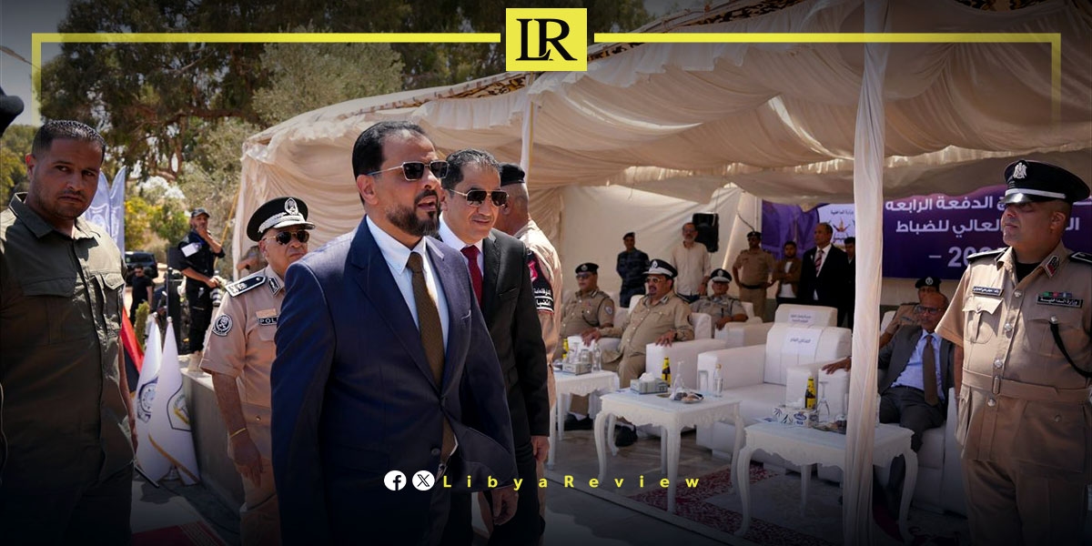 Libyan PM Attends Police Academy Graduation Ceremony in Benghazi