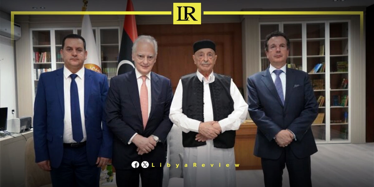Ageela Saleh Discusses Libya's Political Future with Greek Ambassador