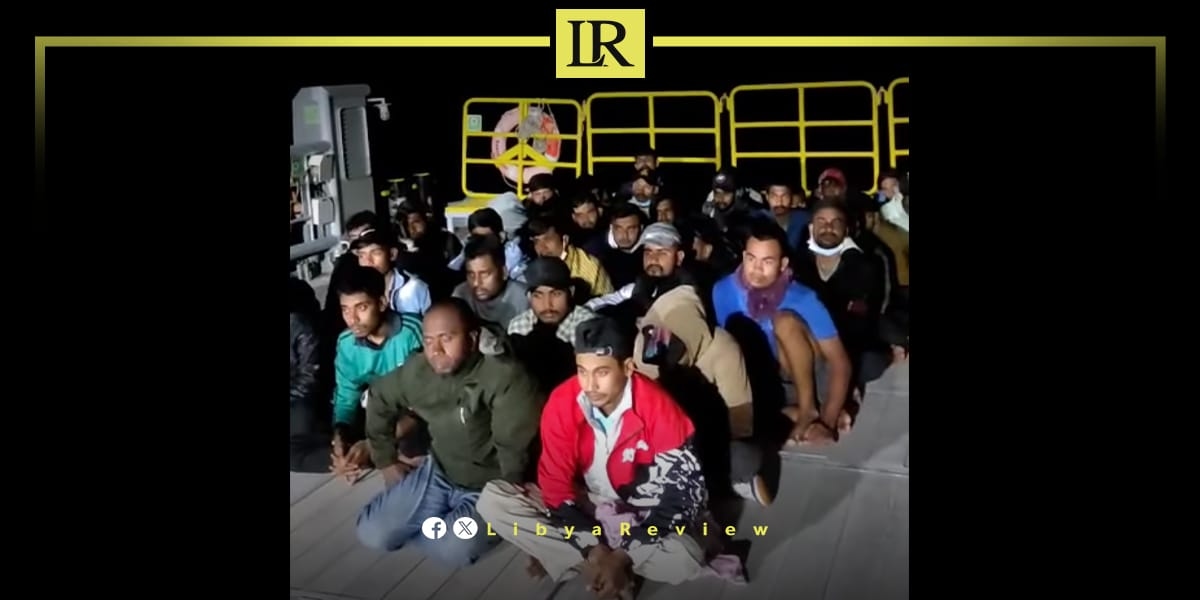 Libyan Army Rescues 37 Migrants