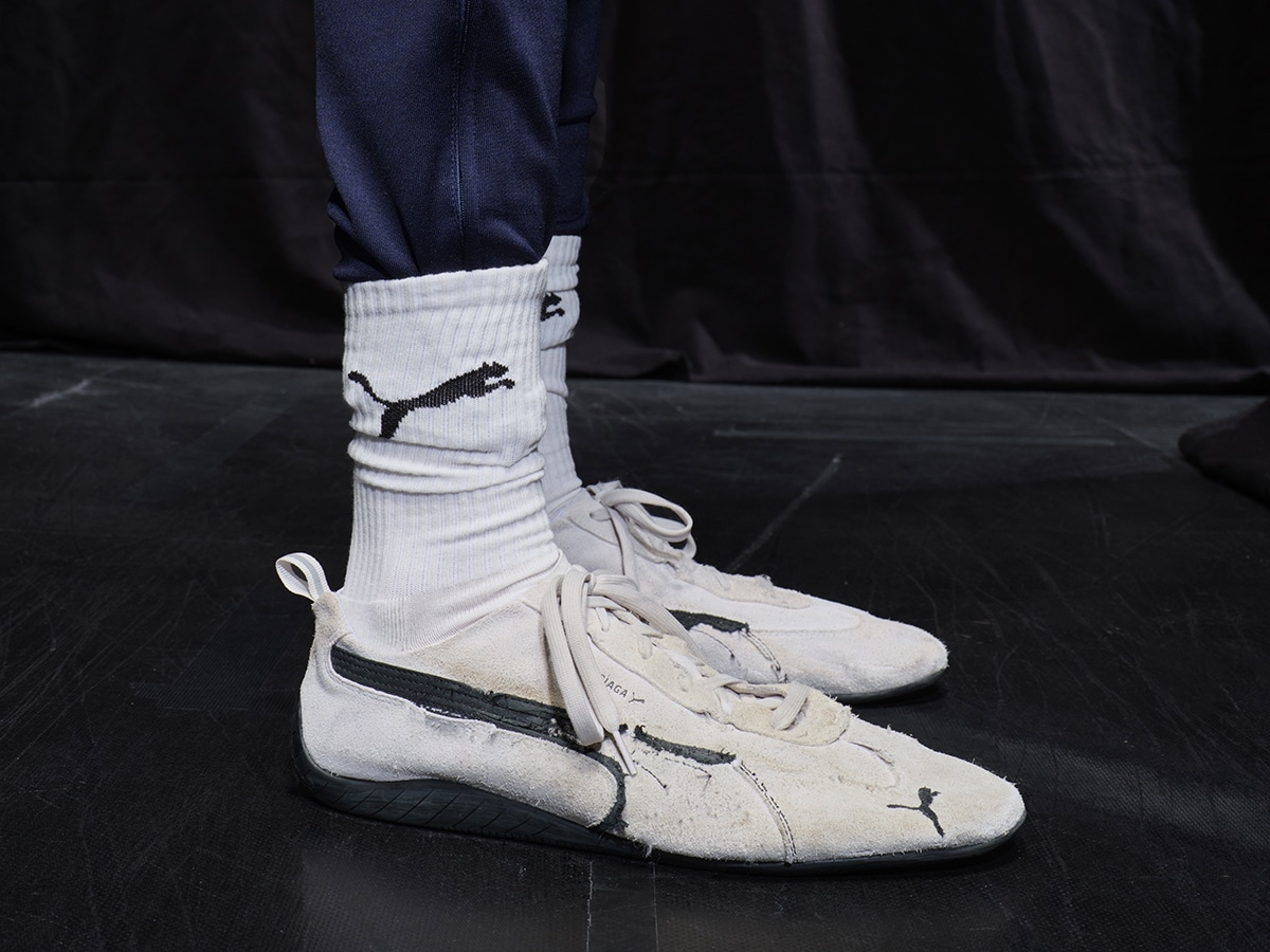 $1,090 Balenciaga x Puma Speedcat is a Distressed Take On Fashion's Most Popular Sneaker