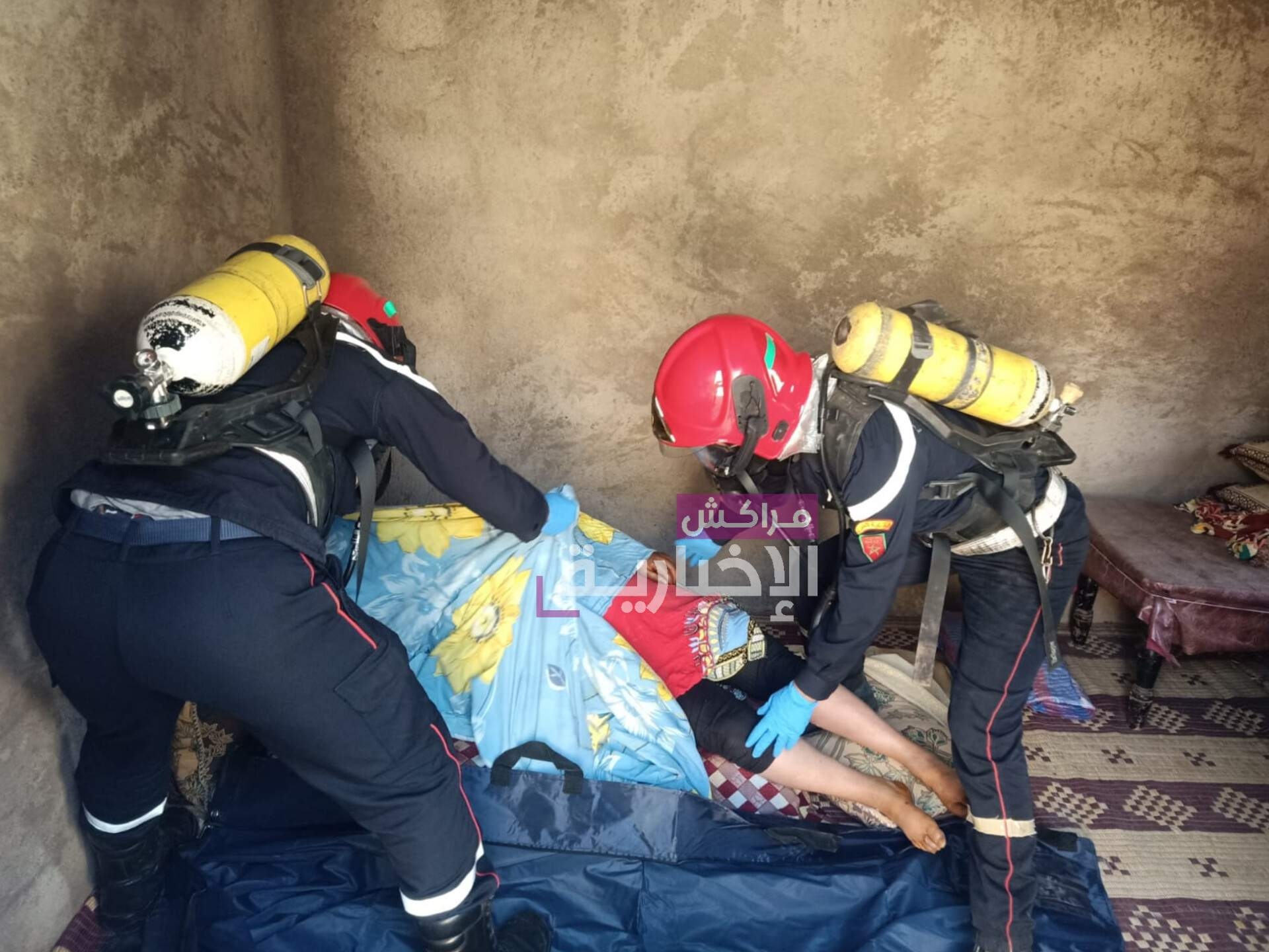 رائحة كريهة تمكن من اكتشاف جثة امرأة داخل منزلها بالحوز