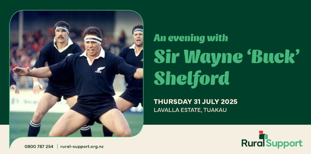 A Night Of Strength, Stories & Support: An Evening With Sir Wayne ‘Buck' Shelford