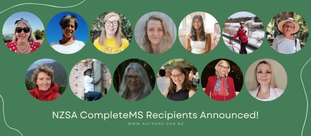 New Work By Talented Writers Win NZSA Manuscript Assessments