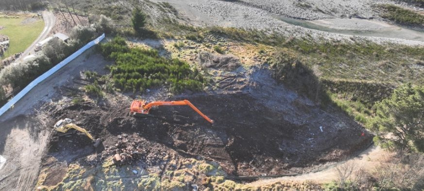 Breaking Ground, Over 10,000 Tonnes Of Waste Removed From Peel Forest Landfill Has Gone Into Redruth