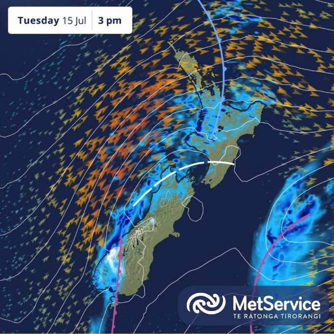 Fast Fronts Bring Wet And Blustery Conditions