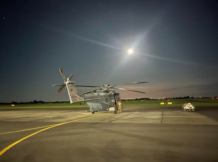 RNZAF Helicopter Crew Rescues Tararua Tramper And His Dog