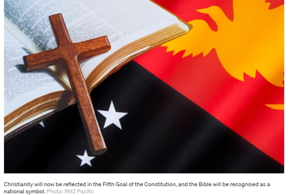 Catholic Church Voices Opposition To PNG's Christian Nation Declaration