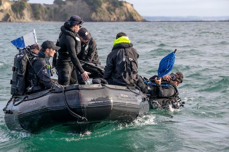 Navy Divers Neutralise Second World War Mines In Hauraki Gulf