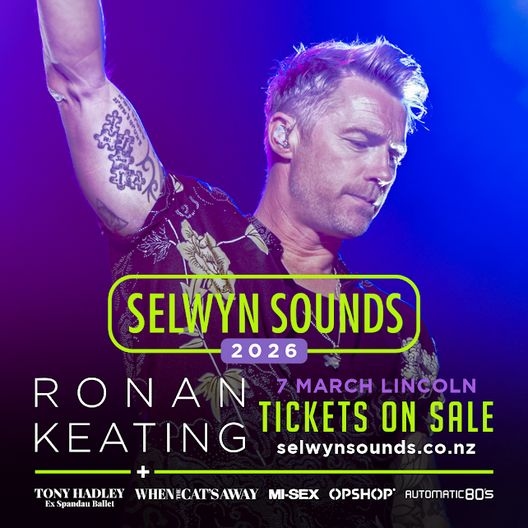 Ronan Keating Returning To NZ For One Show