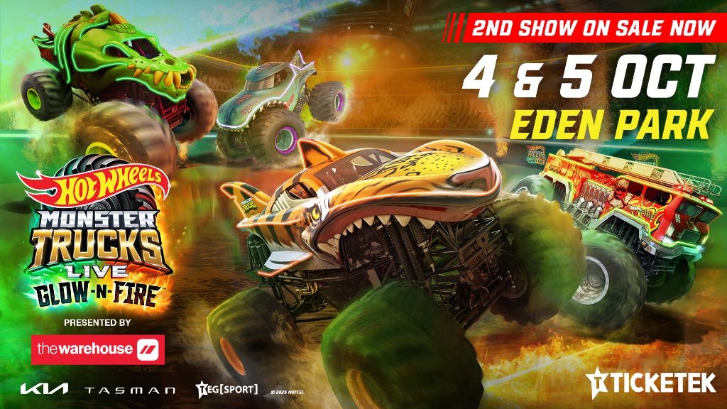 Second Auckland Show Added For Hot Wheels Monster Trucks Live Glow-N-Fire As Kiwis Prioritise ‘Joy Spending'
