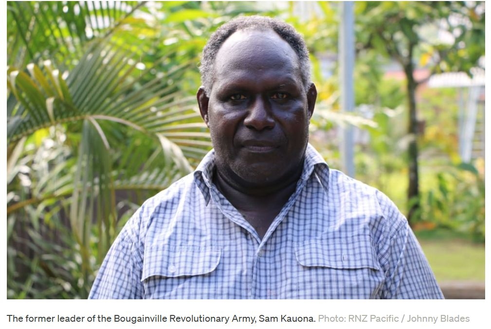 Ex-Rebel Leader 'General' Kauona Is Brimming With Confidence In Bougainville Presidential Race