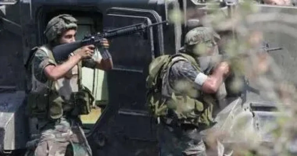 الجيش اللبنانى يحبط عملية تهريب أسلحة من سوريا إلى لبنان