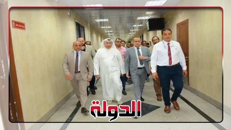المكتب الكويتي ' يهدي مستشفى الإصابات بجامعة جهاز أشعة