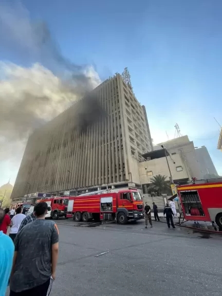 حسام صالح عن حريق سنترال رمسيس: ممكن يحصل في اي مكان في العالم ولازم المستخدمين يصبروا شوية